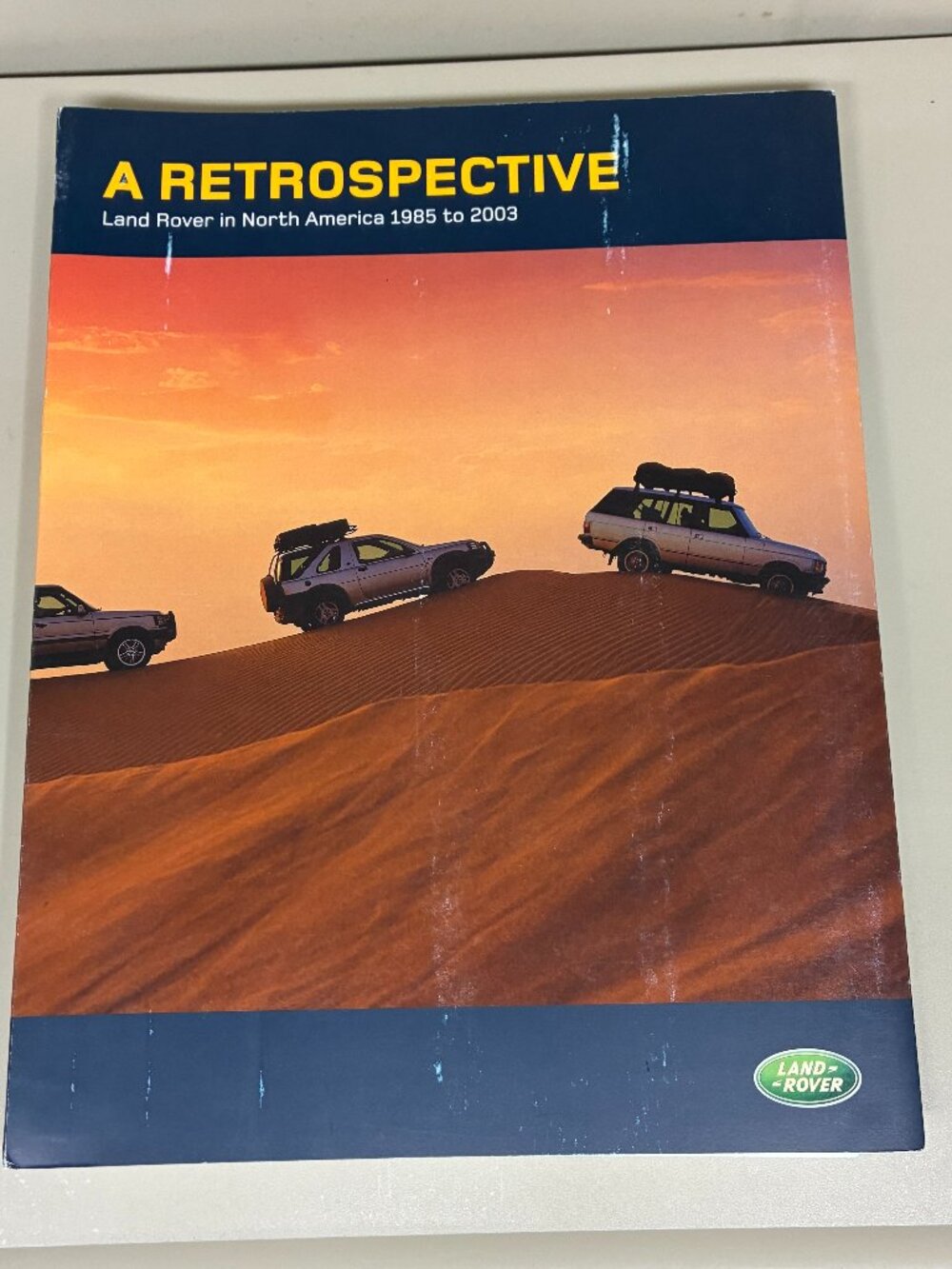 Land Rover In North America A Retrospective Book 1985-2003 History Brochure Rare